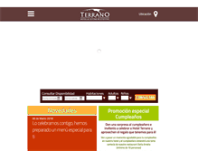 Tablet Screenshot of hotelterrano.cl